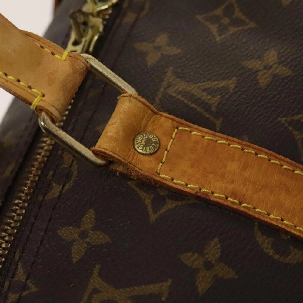 LOUIS VUITTON Monogram Keepall Bandouliere 50 Boston Bag M41416 LV Auth 125289 - Picture 10 of 16